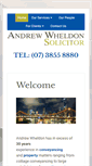Mobile Screenshot of andrewwheldon.com.au